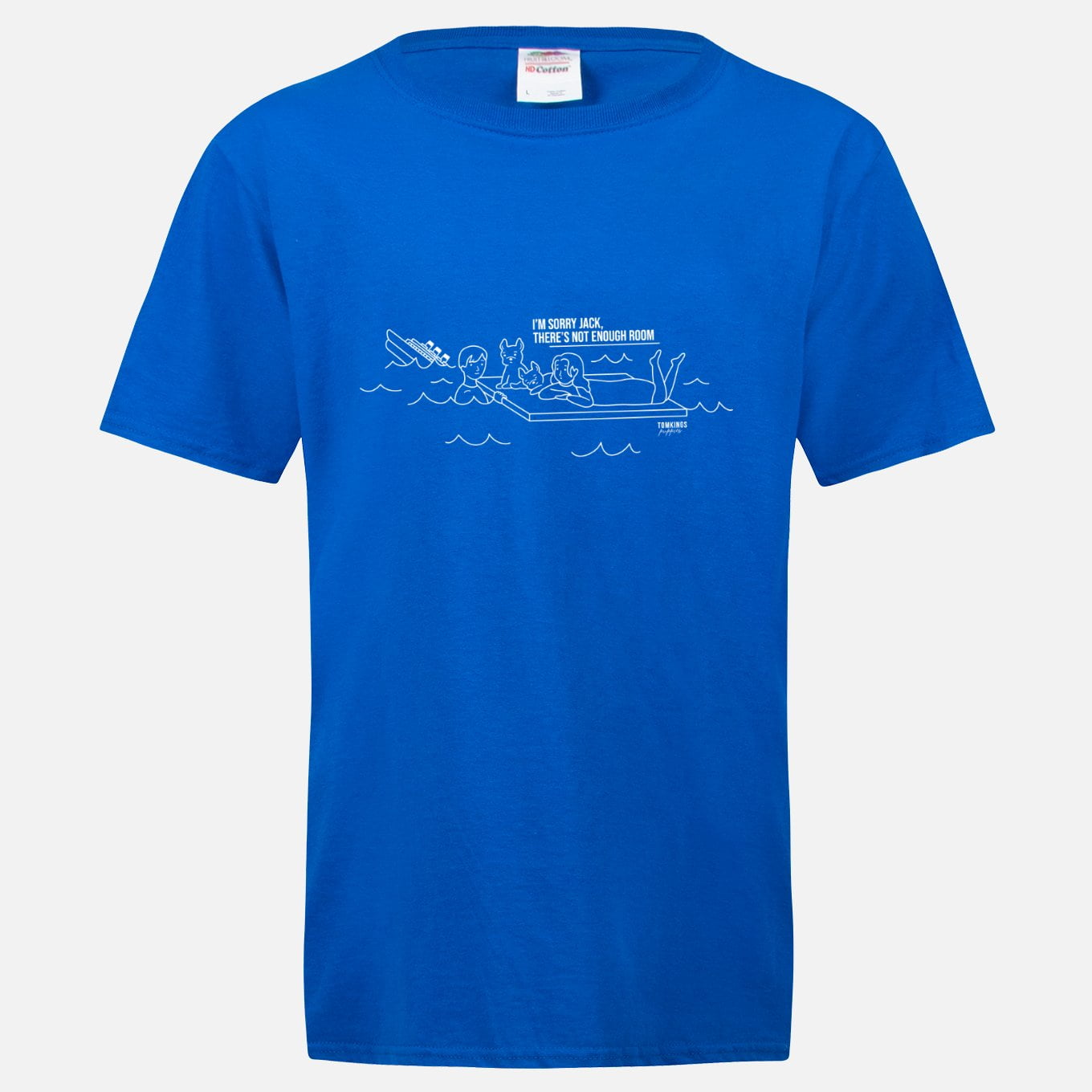 I'm Sorry Jack There's Not Enough Room - Titanic T-shirt in the TomKings Shop